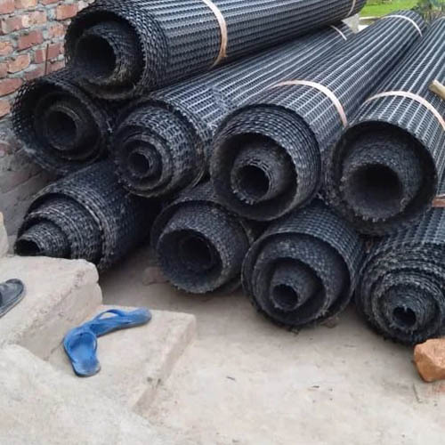 Geogrid Textile For Construction - Size: 25-66 Mm