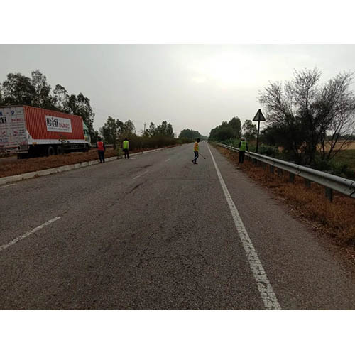 Geogrid Textile For Construction - Size: 25-66 Mm