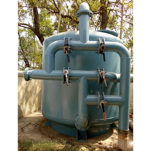 Sand Media Filter For Wave Pool - Material: Metal