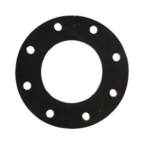 Rubber Flange Gasket - Color: Black