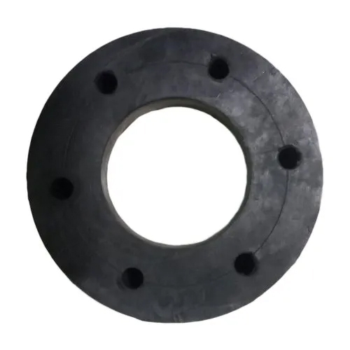 7 Hole Rubber Gasket - Color: Black