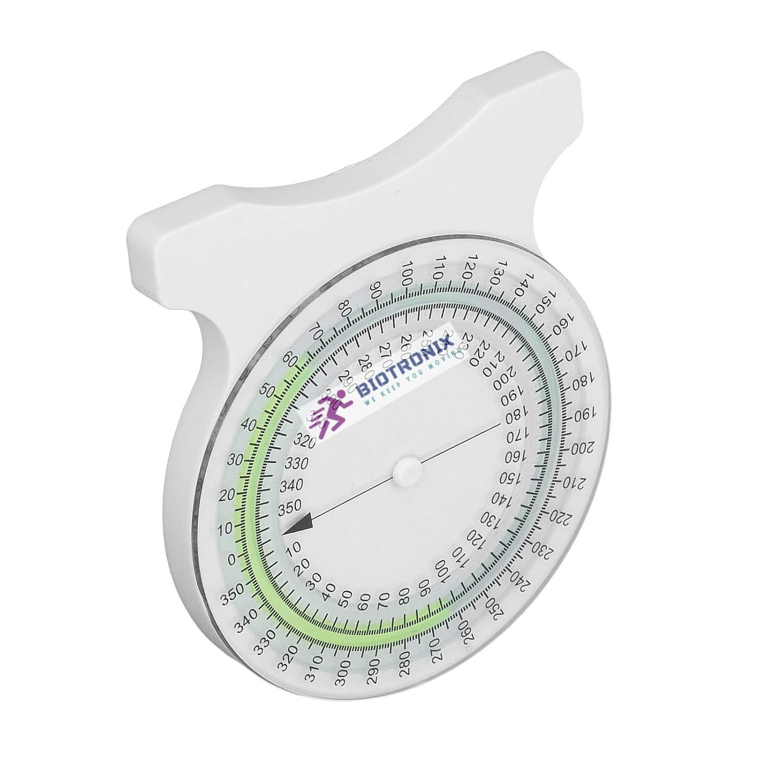 Inclinometer For Body Mechanics With Swivel Dial