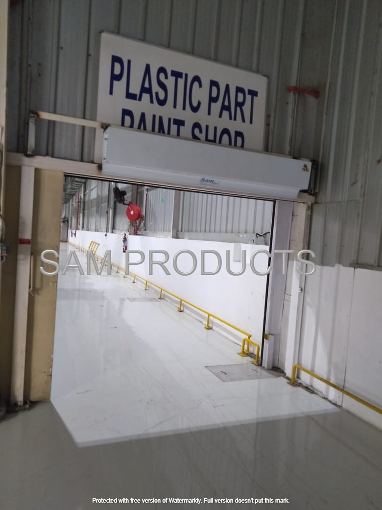 Air Curtains - Metal Body | Dimensions: 900 X 220 X 210 Mm, Air Velocity: 18-20 M/s, Air Volume: 1200 Mâ³/h, Noise Level: < 50 Db, 2 Speed Options
