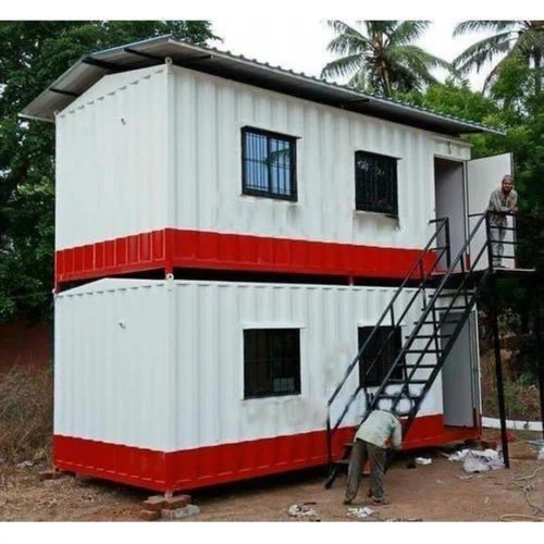 Mild Steel Double Storey Portable Cabin - Height: 30 Foot (Ft)