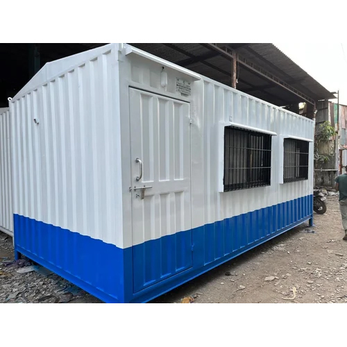 Portable Conference Room Cabin - MS Material, 20x10x8.6 Feet | Customizable Thickness, Portable Flexibility, Available in White or Blue