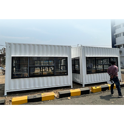 Portable Security Cabins - Ms Walls & Roofs, 10ft Height X 5ft Length, Weather-resistant, Available In White, Black, Yellow
