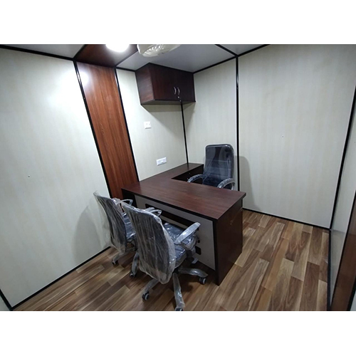 Ms Portable Office Cabins - Ms Material, 12x14 Feet | Customizable Amenities, Easy Transport And Setup