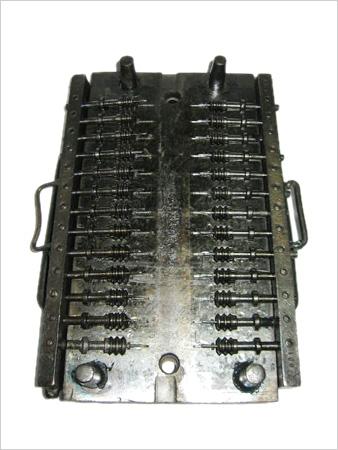 धातु से बंधे रबर के घटक