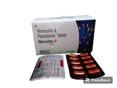 Nimslite - Nimesulide 100 mg + Paracetamol 325 mg | Fast-Acting Pain Relief for Tooth Pain, Arthritis, and Menstrual Discomfort