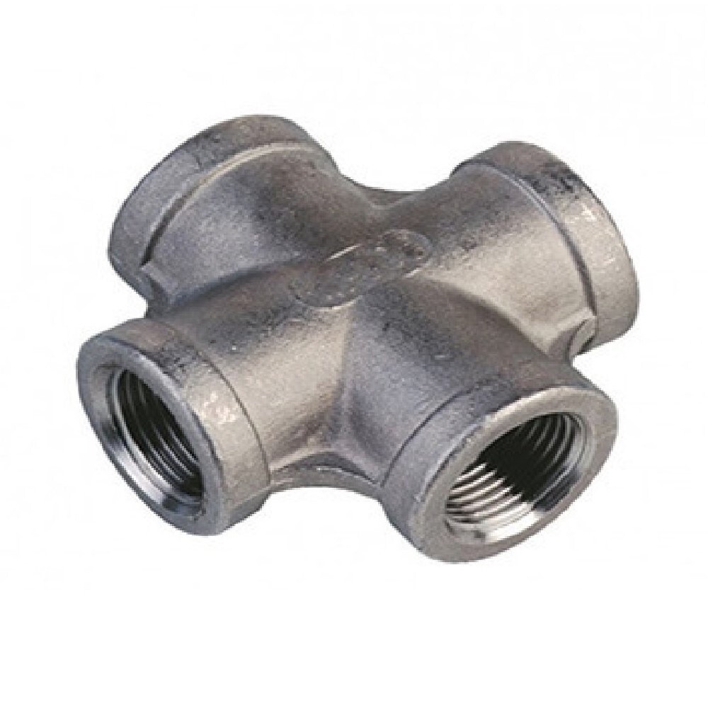 Threaded Cross - Stainless Steel, Class 3000-9000 Lbs , Leak-free & Torque-free Sealing For Piping Connections, Socket Weld & Screw Types