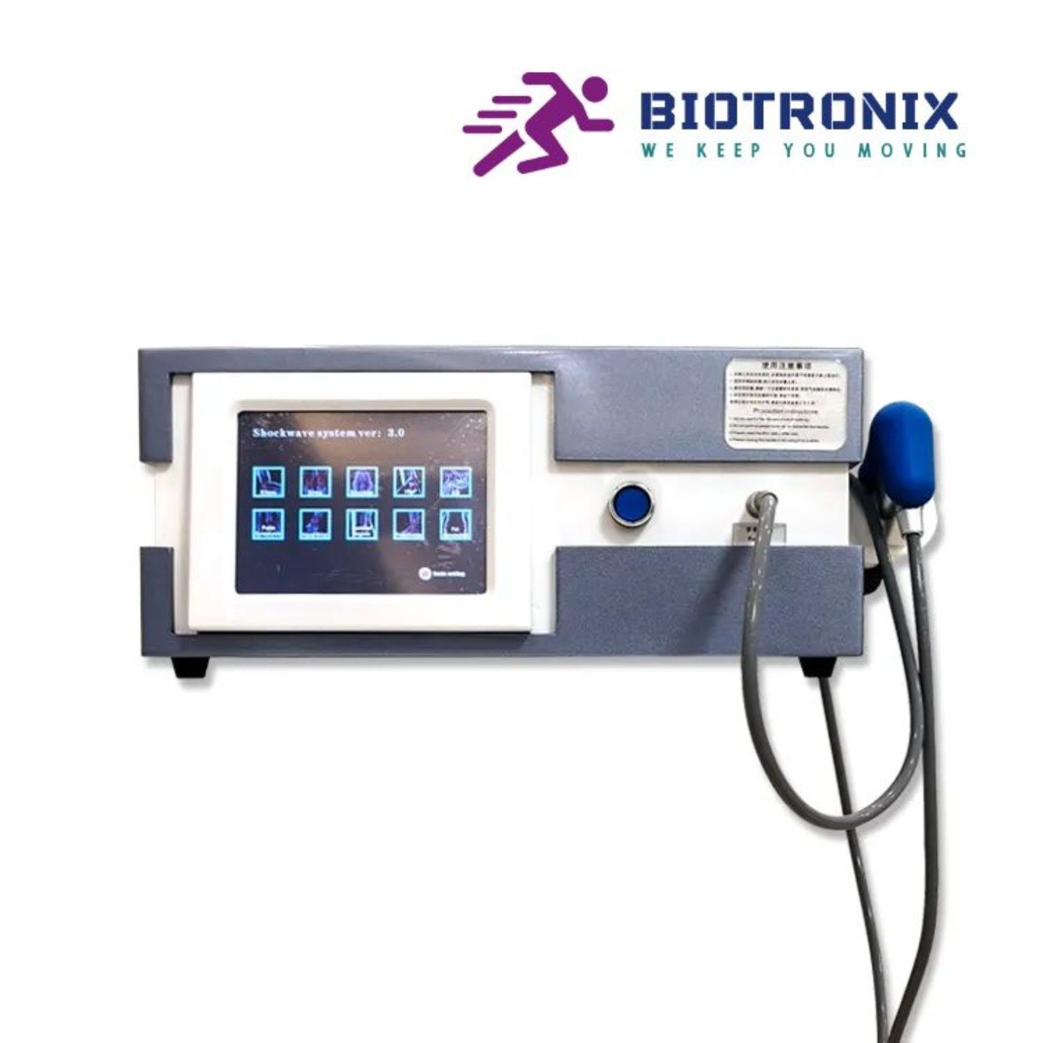 Biotronix Pneumatic Shockwave Therapy Machine Ed Treatment Pain Relief Extracorporeal Eswt - Age Group: Women