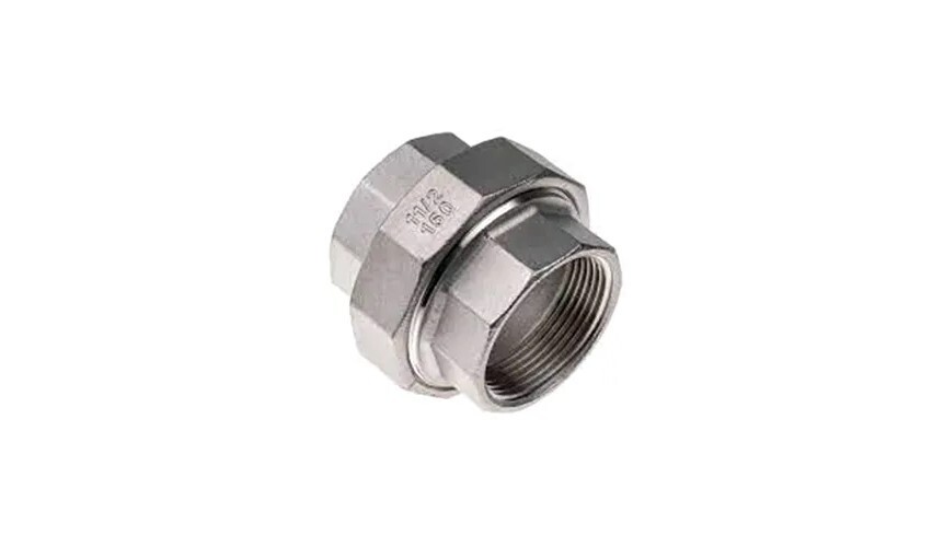 Union Fitting - Asme B16.11 Specifications, 2000 Lbs To 9000 Lbs Pressure Classes, Npt/bsp/bspt Compatibility, Size Ranges From 1/8 Inch To 4 Inch