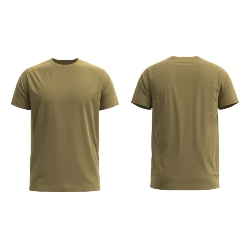 Round Neck T Shirt - Cotton Fabric Sizes S M L Xl | Available In Various Colors Plain Design For Men's Casual Wear