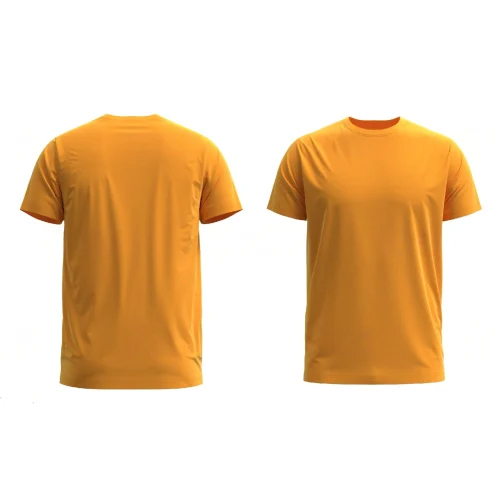 Round Neck T Shirt - Cotton Fabric Sizes S M L Xl | Available In Various Colors Plain Design For Men's Casual Wear