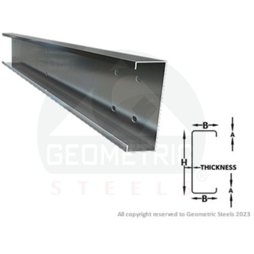 C And Z Purlin - Galvanised Steel, Customized Lengths For Industrial Infrastructure | Strong, Lightweight, Durable, Easy Installation, Corrosion Resistant