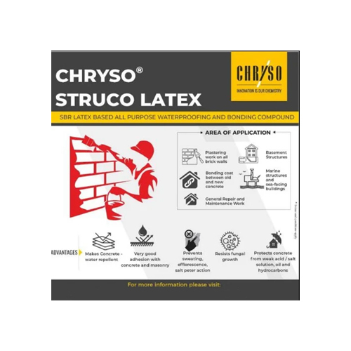 Chryso Struco लेटेक्स जल-रोधक रसायन