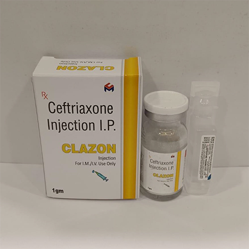 Clazon Injection - 1000mg Ceftrixone Sodium | Sterile Injection For ...