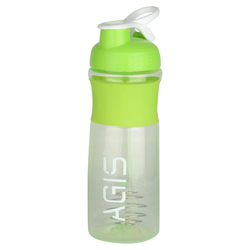 Blender Ball Shaker - Durable Plastic, 800ml Capacity | Narrow Flip-top Lid, Engraved Grip Surface, Cork Sealing Type, Industrial Use