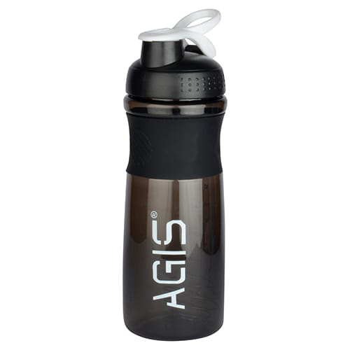 Blender Ball Shaker - Durable Plastic, 800ml Capacity | Narrow Flip-top Lid, Engraved Grip Surface, Cork Sealing Type, Industrial Use