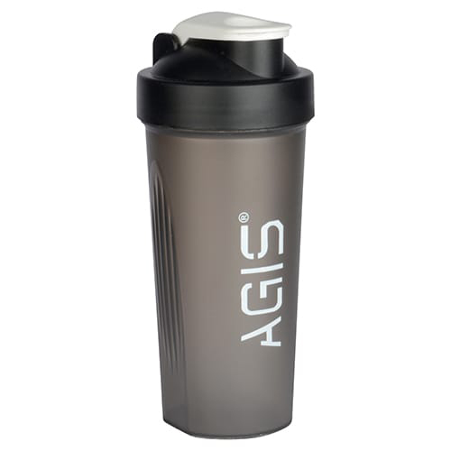 600ml Classic Shaker - Plastic Material 600ml Size Cork Sealing Narrow Flip-top Lid Engraved Surface For Grip | Warranty 6-12 Months Custom Colors