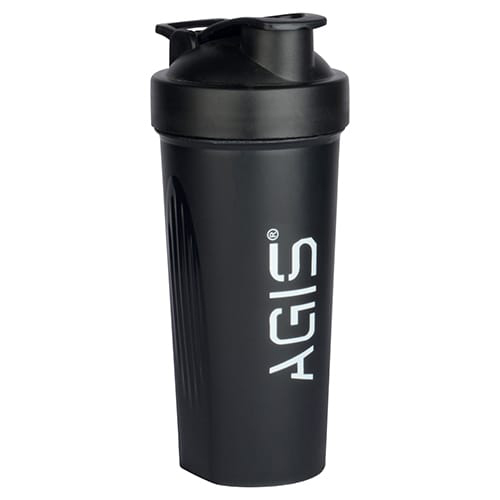 600ml Classic Shaker - Plastic Material 600ml Size Cork Sealing Narrow Flip-top Lid Engraved Surface For Grip | Warranty 6-12 Months Custom Colors