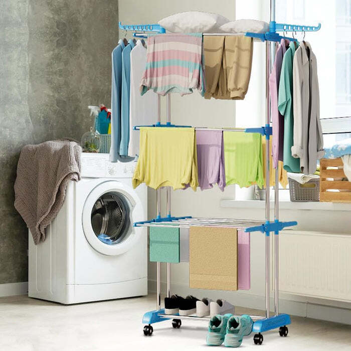 3 Layer Foldable Cloth Drying Stand