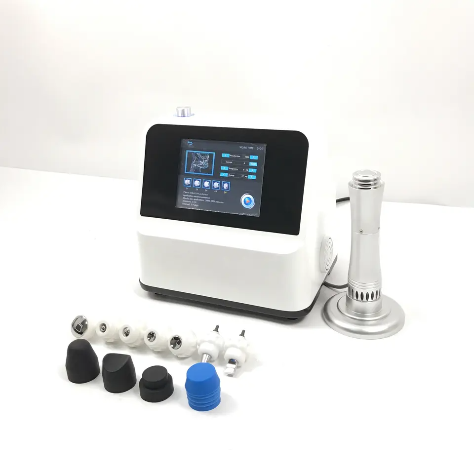 Machine Touch Panel Sample Shockwave Therapy Machine Touch Panel White Stylish Model With 5 Heads ...