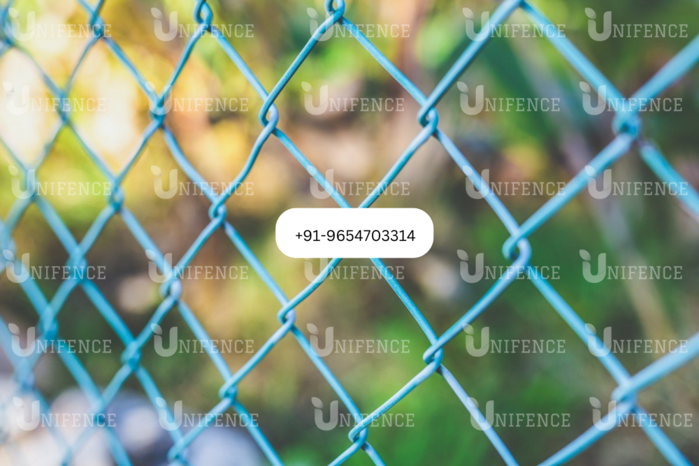 Pvc Coated Chain Link Mesh Fence - Application: Agriculture Field