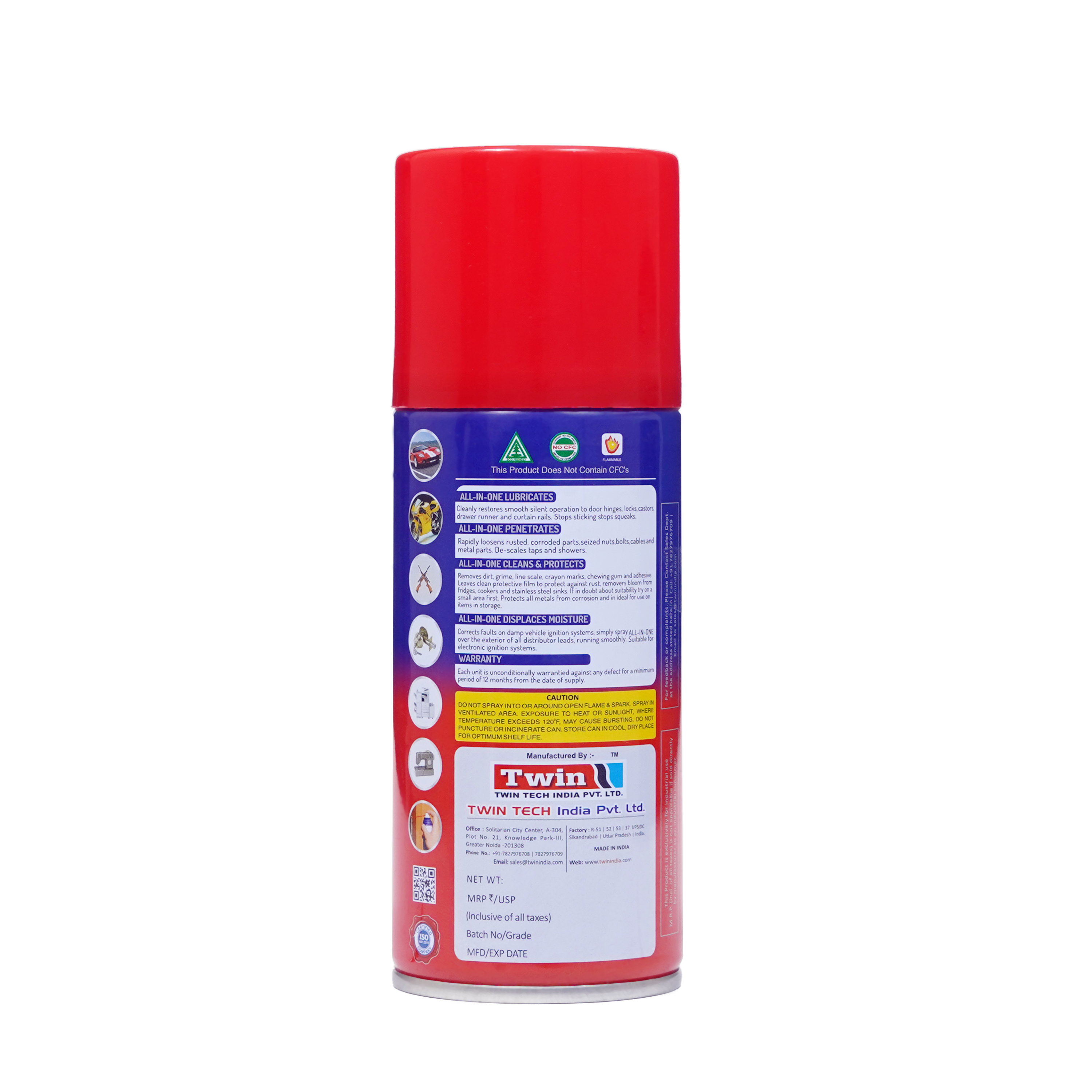 Multi Purpose Rust Cleaner Car Spray Booths Size: 500ml