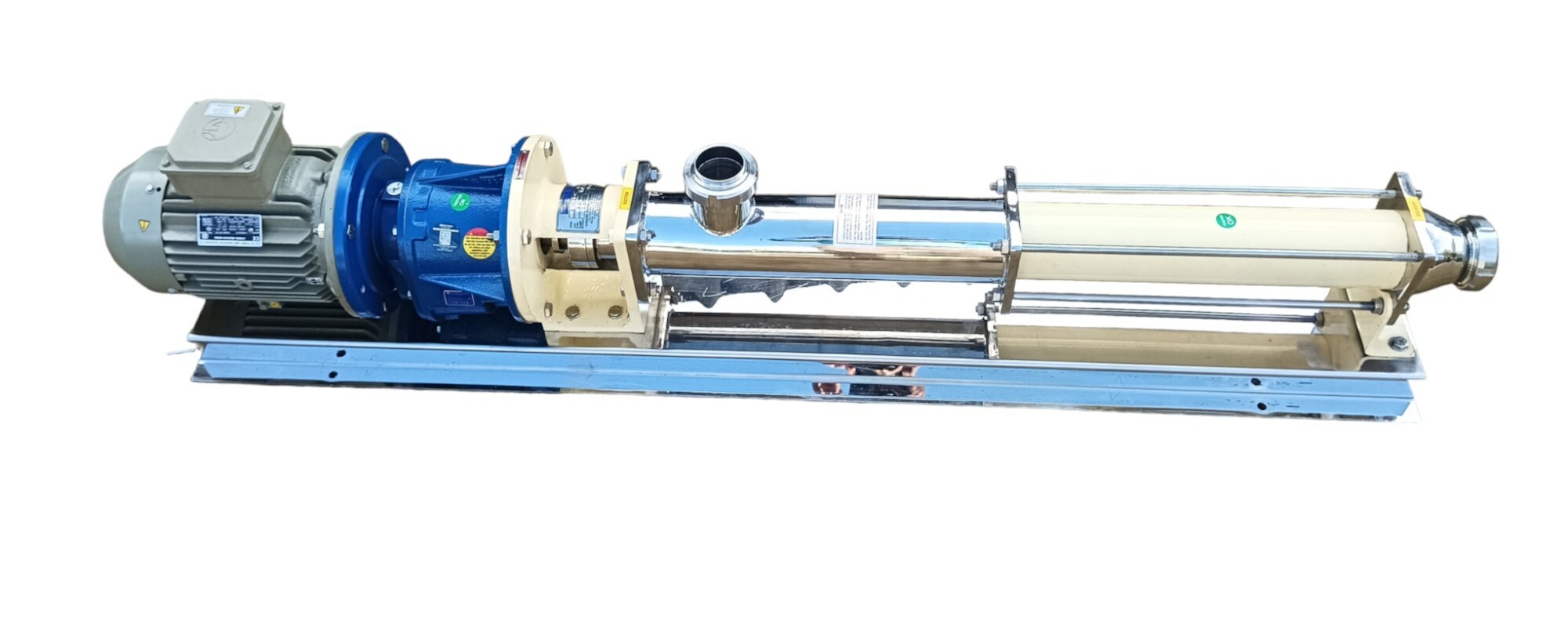 Progressive Cavity Single Screw Pump - Ginger Garlic Paste - Color: Off- White