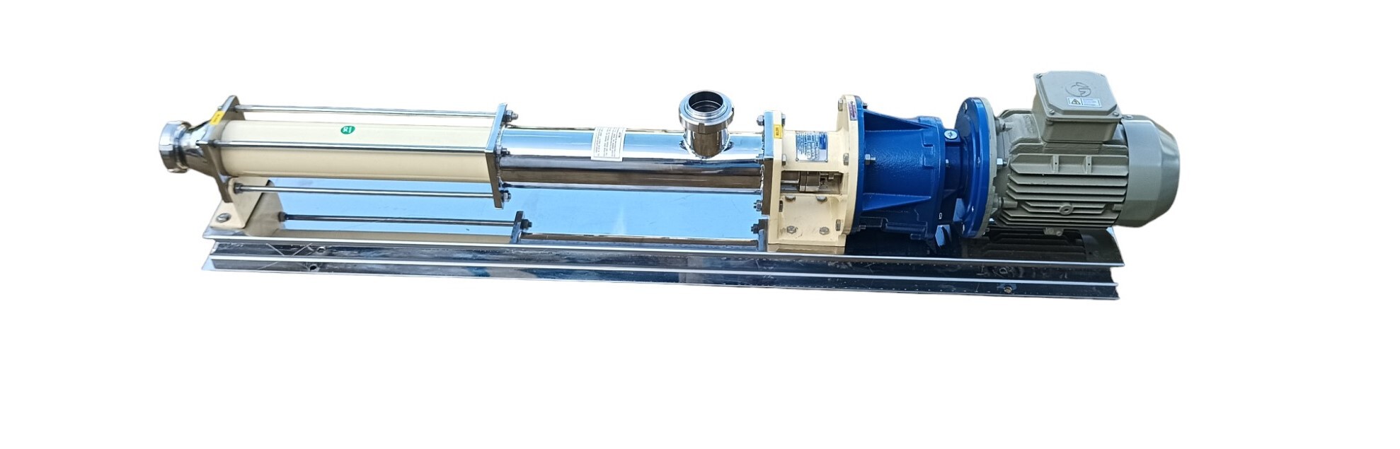 Progressive Cavity Single Screw Pump - Ginger Garlic Paste - Color: Off- White