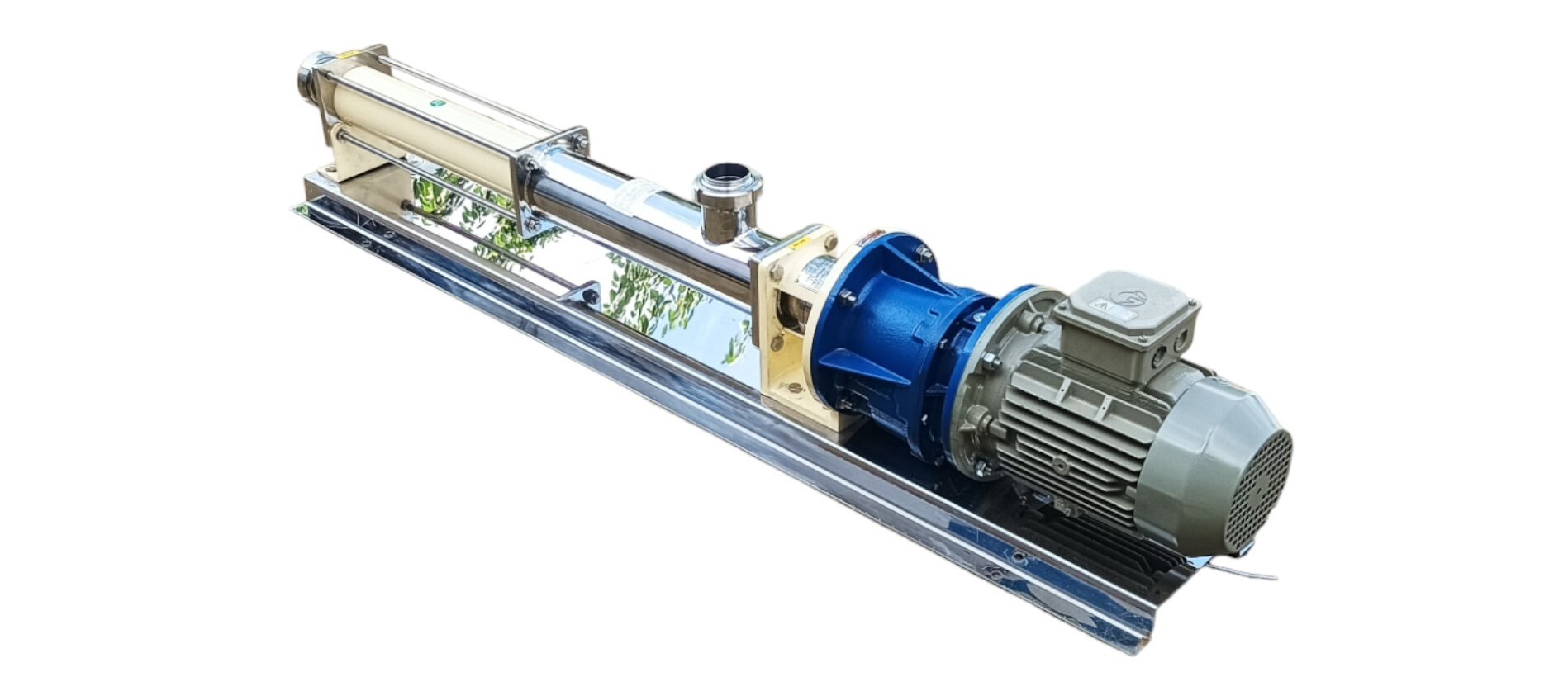 Progressive Cavity Single Screw Pump - Ginger Garlic Paste - Color: Off- White