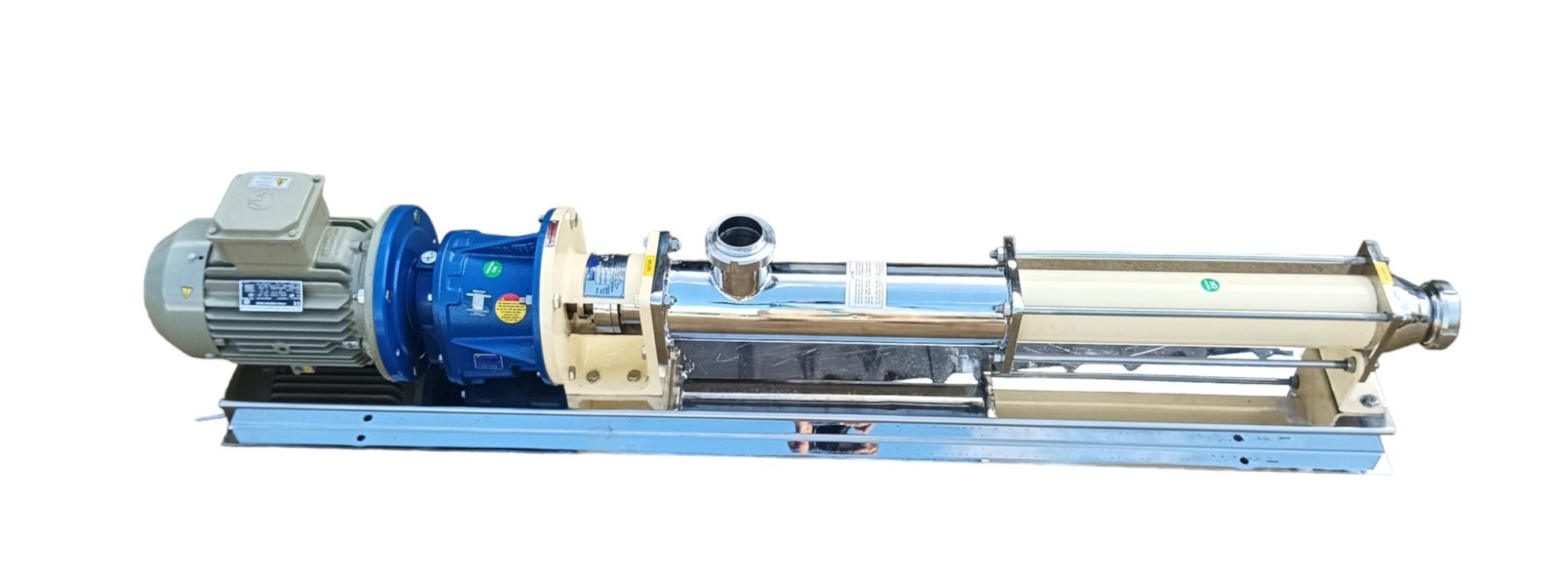 Progressive Cavity Single Screw Pump - Ginger Garlic Paste - Color: Off- White