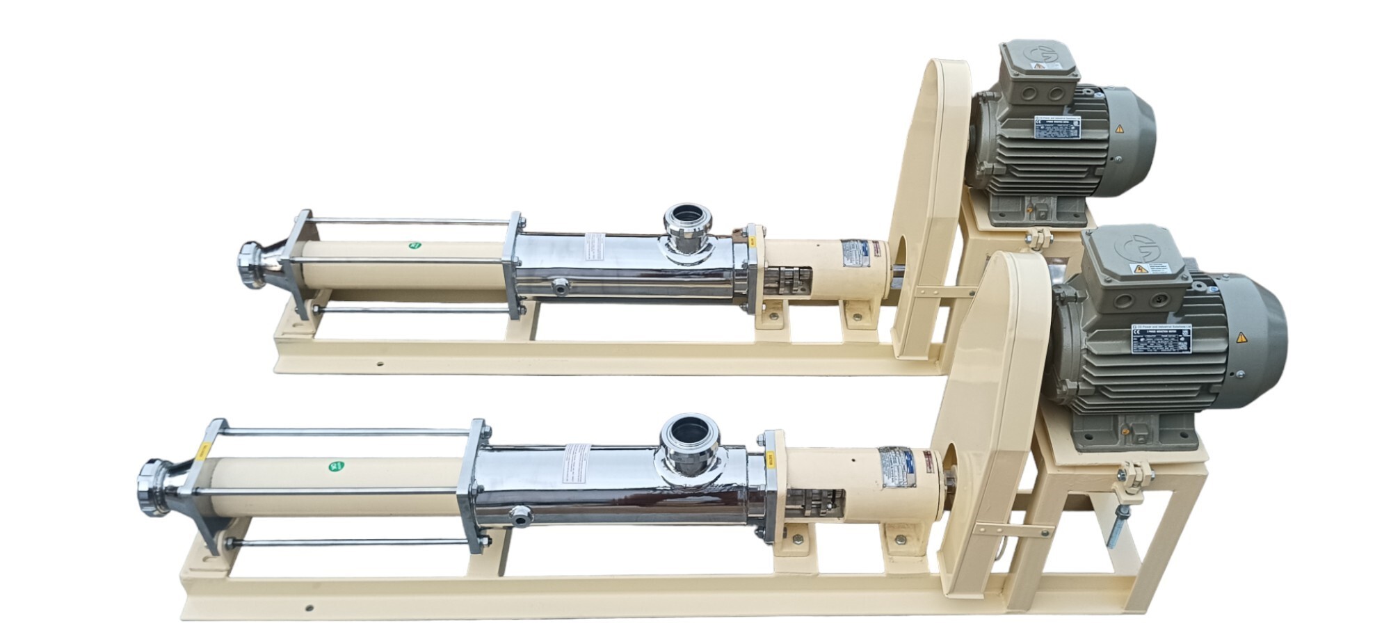 Jacketed Screw Pump - Stainless Steel 304/316, 8 Bar Pressure, 15 M3/hr Flow Rate | Self-priming, Medium Pressure, Ideal For Safe Food Transfer