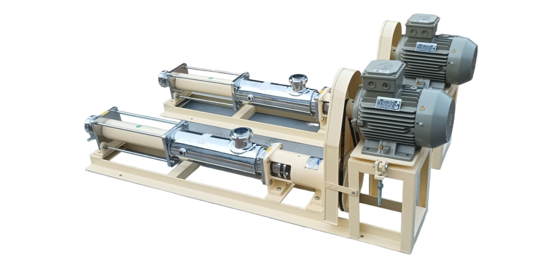 Jacketed Screw Pump - Stainless Steel 304/316, 8 Bar Pressure, 15 M3/hr Flow Rate | Self-priming, Medium Pressure, Ideal For Safe Food Transfer