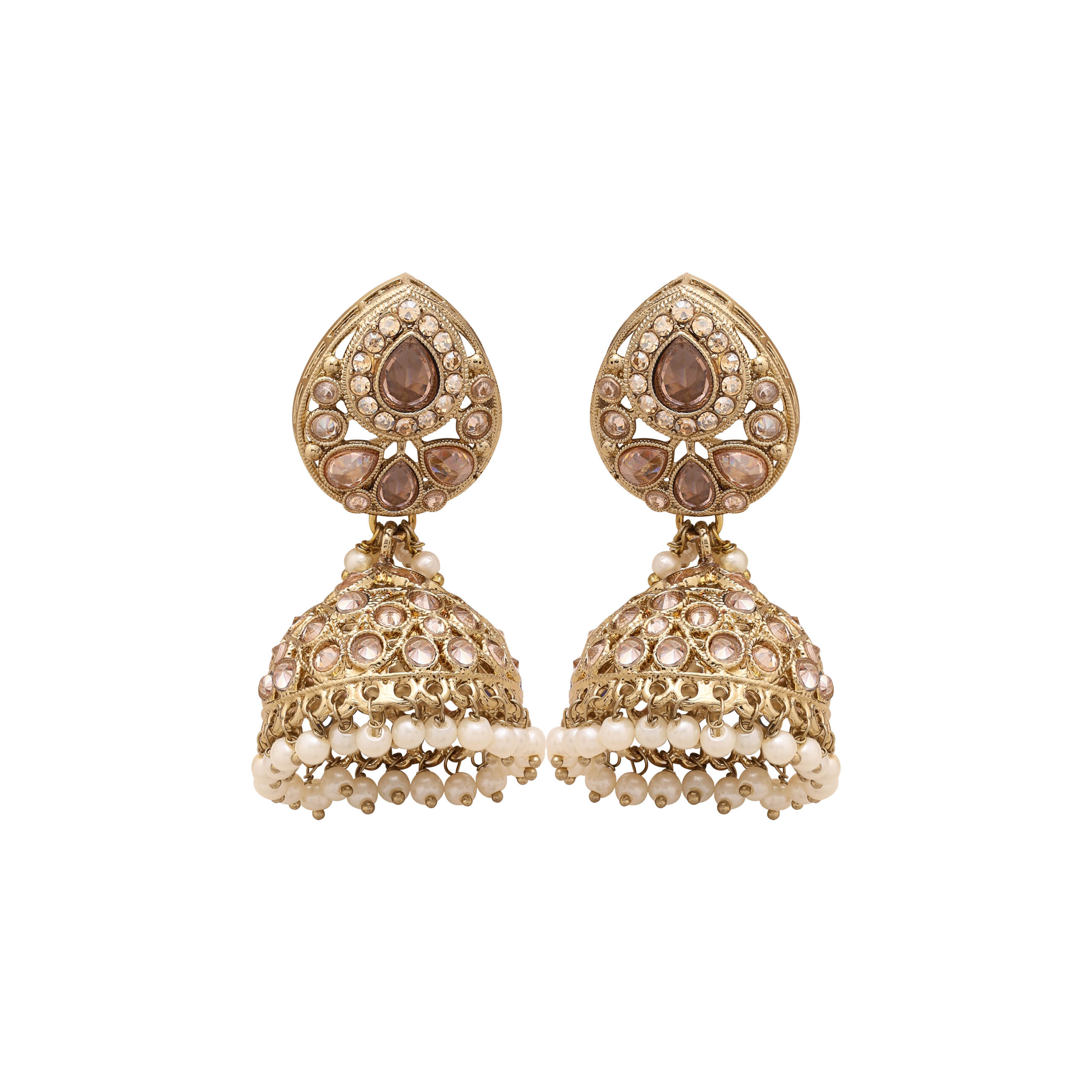 Reverse Ad Bridal Jewelry| Reverse Ad Oval Shape Necklace| Traditional Indian Necklace| Designer Bridal Jewelry. - Color: Lct