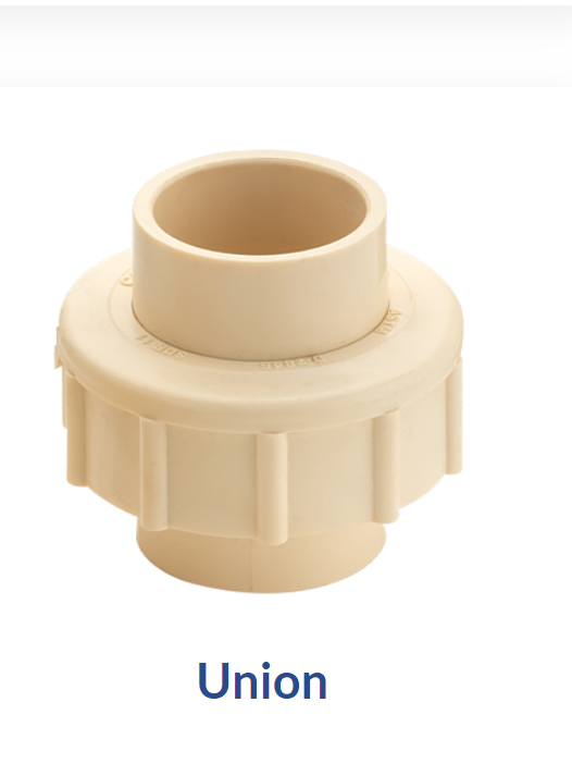 Union - Fitting - Application: Chemical Fertilizer Pipe