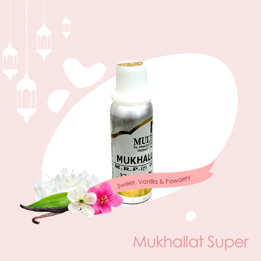 Mukhallat Super - 1 Kg To 5 Kg Aluminium Bottle | Pale Yellow, Woody Fragrance, Concentrate Roll-on For Daily Use