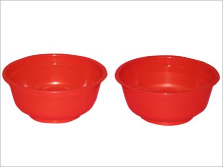 एकल-उपयोग प्लास्टिक के कटोरे
