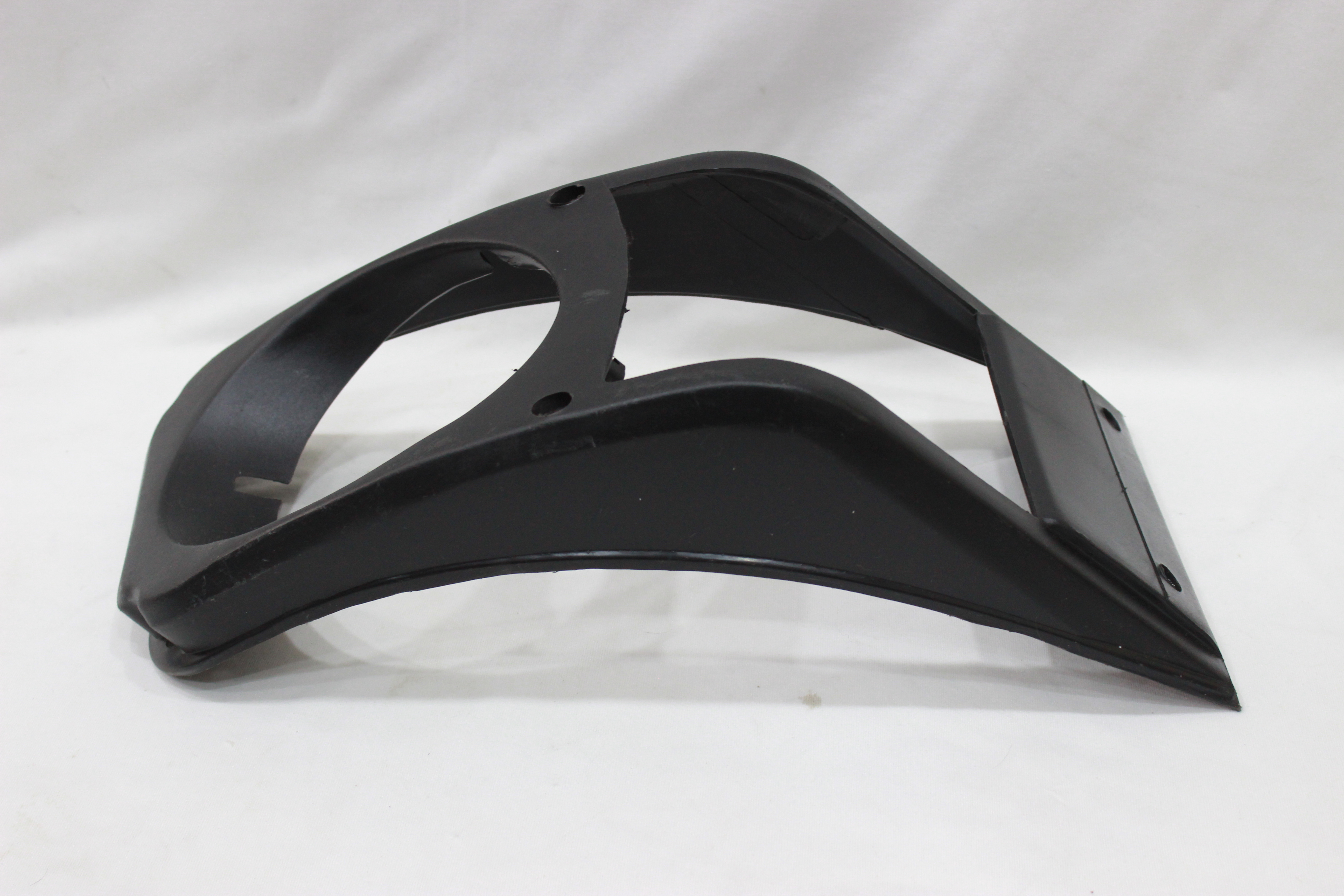 H L Cover Re 205 - Black Abs Headlight Cover | Durable Design, Easy Installation, Specifically For Bajaj Re 205 Three Wheeler