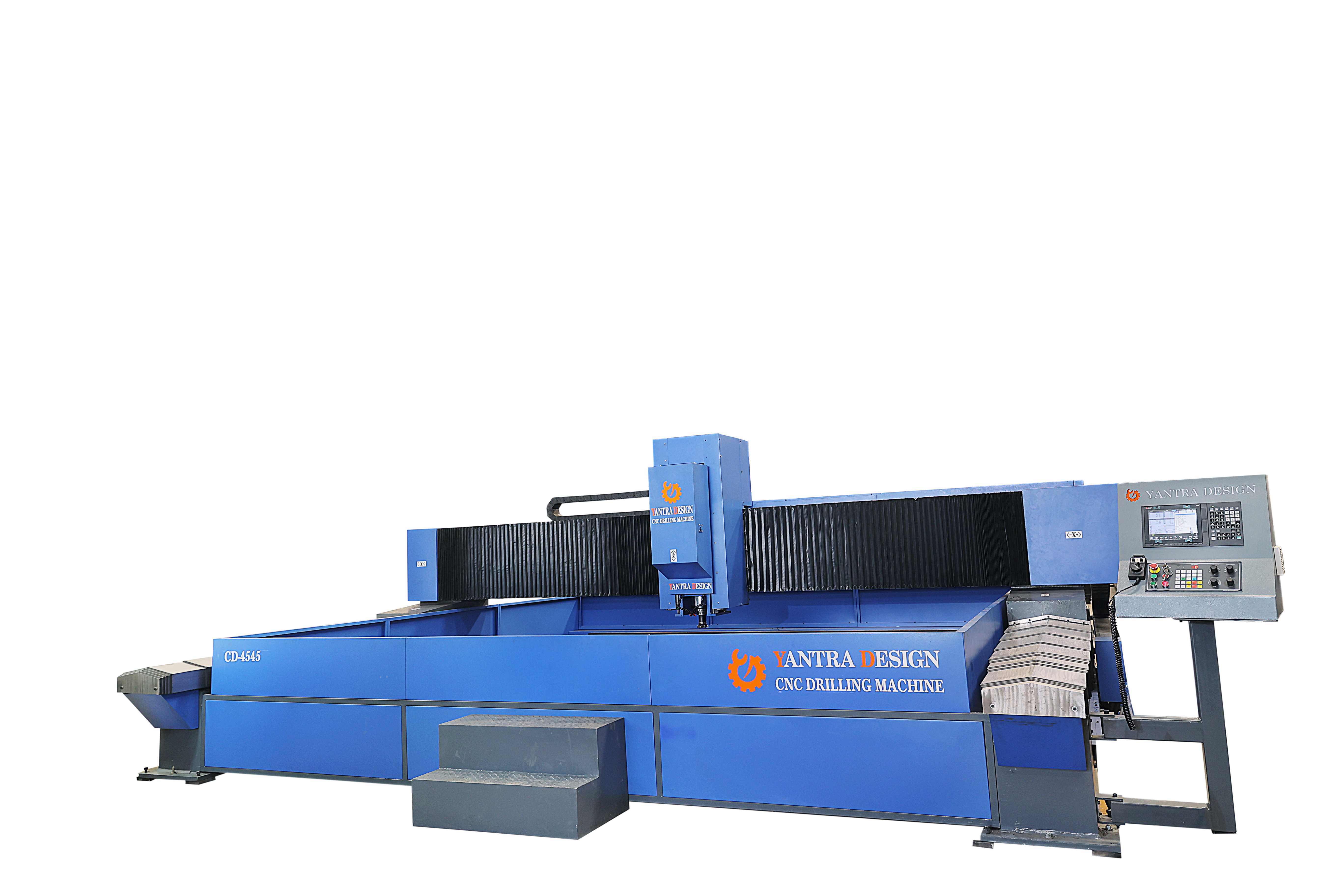 Cnc Tube Drilling Machine - Color: Blue