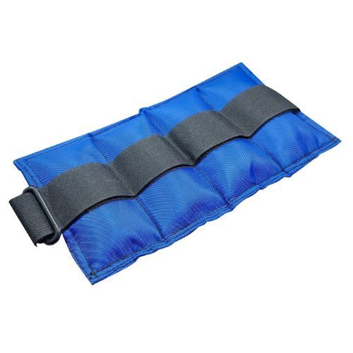 Weight Cuff 1 Kg Blue - Cushioned Moisture-wicking Material, 15 X 5 X 20 Cm | Adjustable Velcro Straps, Versatile Wearable Weights For Rehabilitation & Fitness