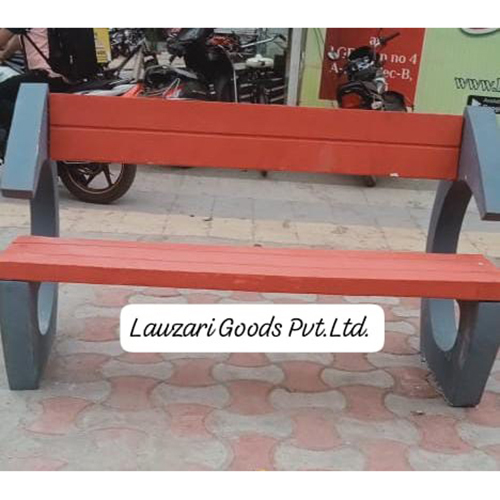 Modern Garden Bench - High-Quality Cement, Durable Coated Finish | Comfortable Outdoor Seating, Easy to Maintain, Ideal for Gardens and Patios