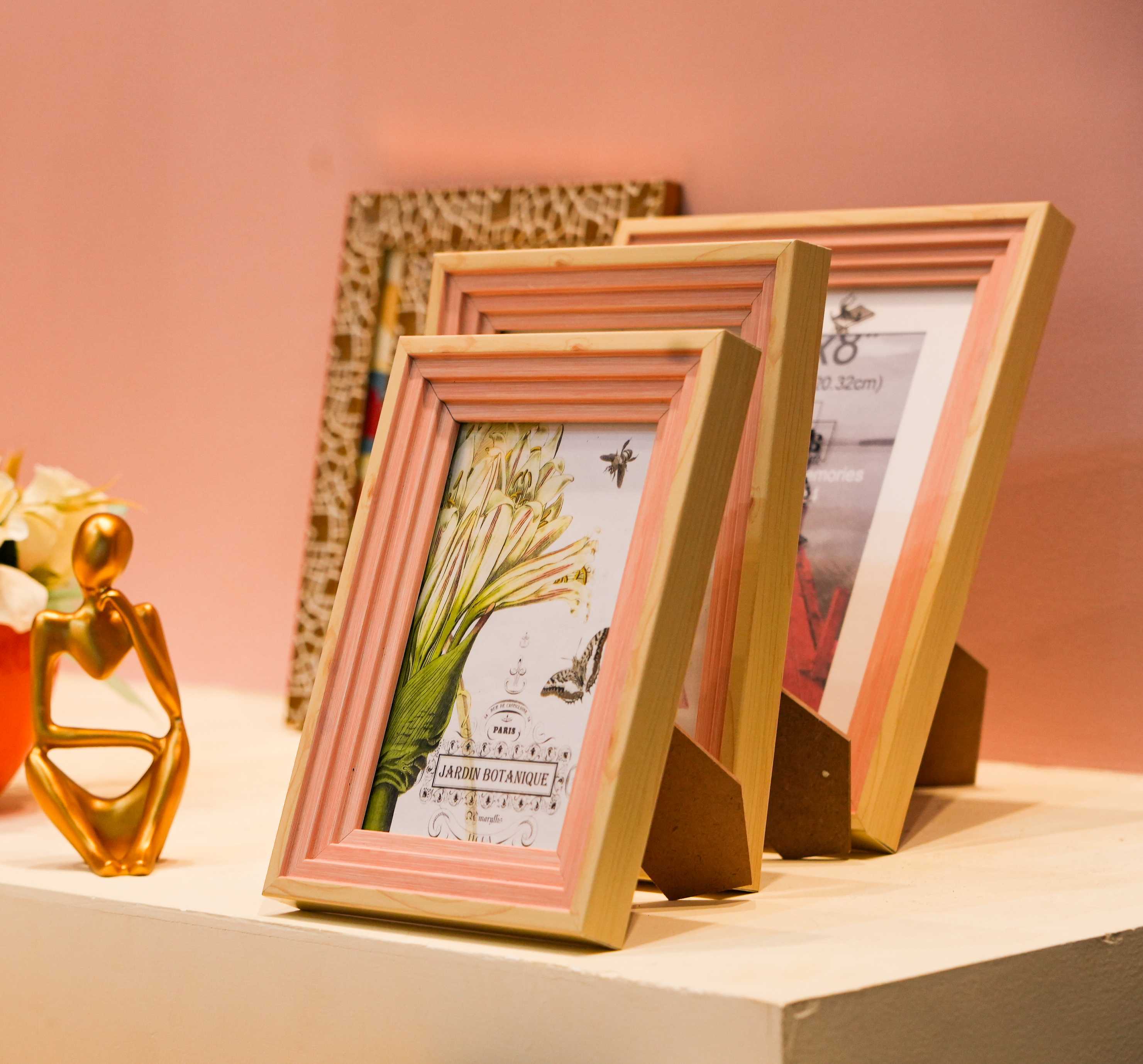 Premium Table Photo Frames / Picture Frame Combo's - Color: Any