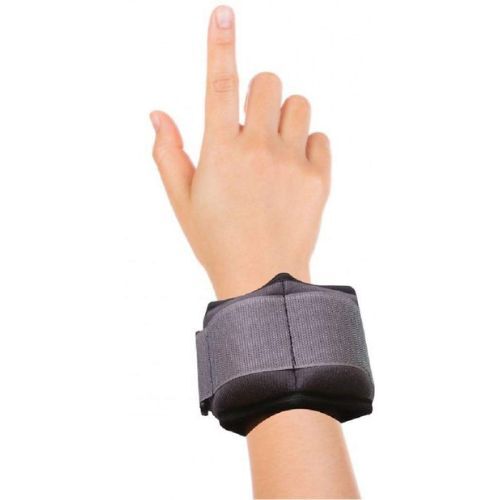 Black Weight Cuff 1 Kg - Poly Material, 15 X 5 X 20 Cm , Adjustable Fit For Ankle & Wrist, Maximize Workouts, Burn Calories Effortlessly