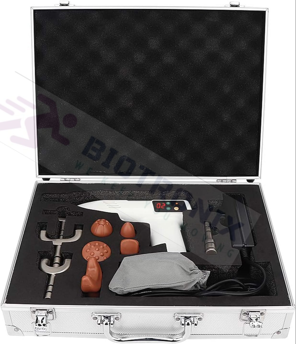 Plastics Abs Maximize Efficiency: Electrical Chiropractic Gun With 400n Force