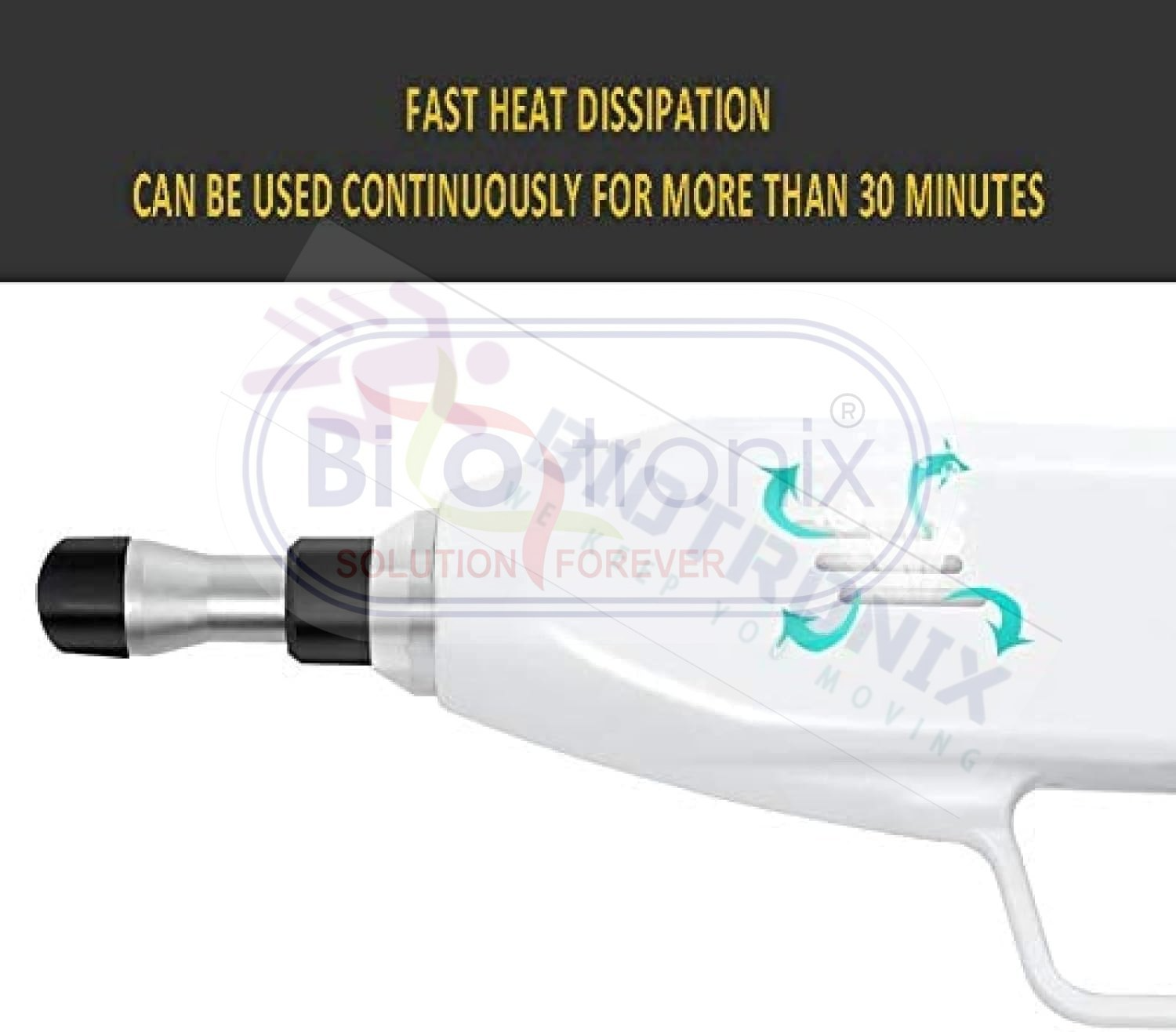 Plastics Abs Maximize Efficiency: Electrical Chiropractic Gun With 400n Force