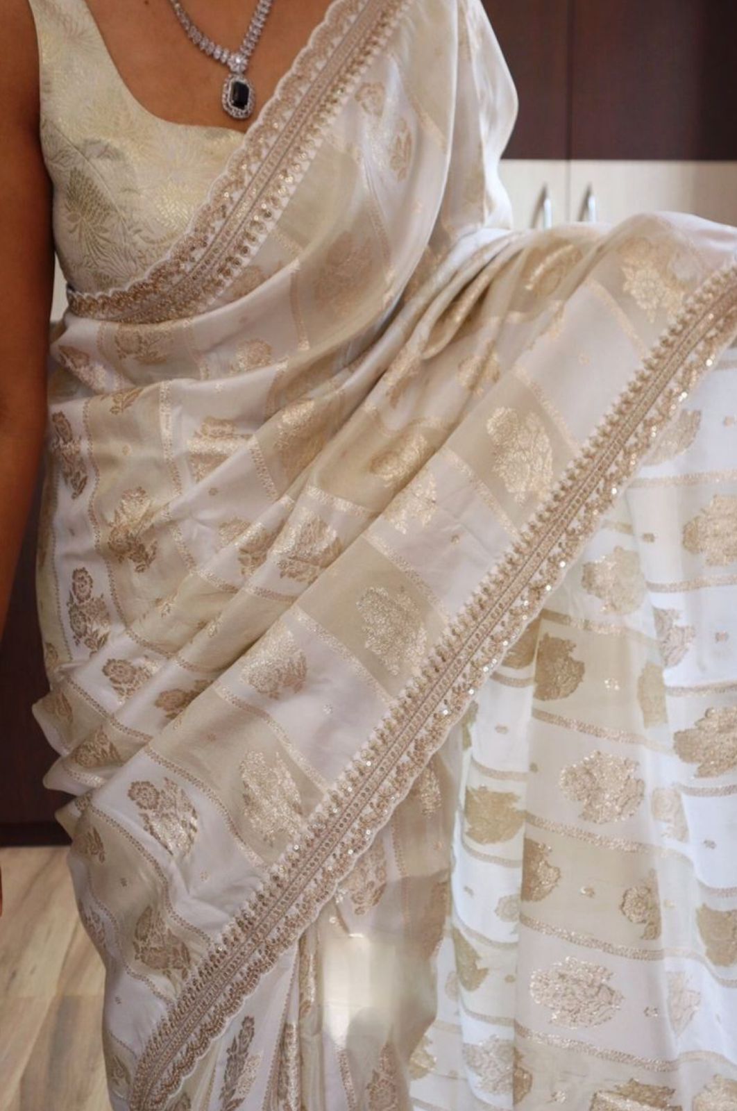 Designer Saree - Color: Black