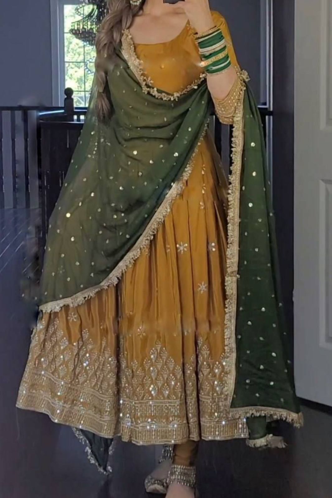 Designer Anarkali Suit - Color: Pink