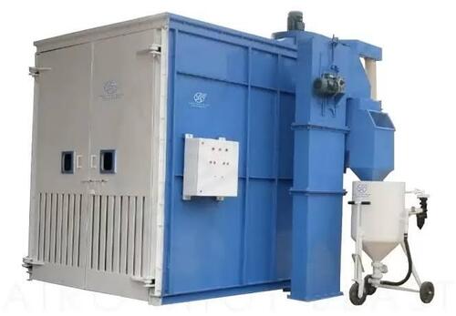 Shot Blasting Room Plant - Heavy-Duty Steel, Customizable Sizes and Advanced Automation | Efficient Surface Preparation, Dust Collection System, Safety Features, Versatile Applications